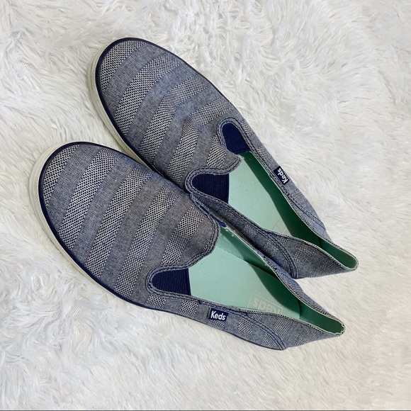 Keds Navy Slip-Ons Women’s Size 9 - Picture 4 of 7